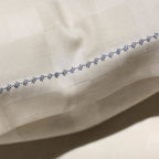 Παπλωματοθήκη Σετ Hauz Limited Edition Jacquard Square Lace